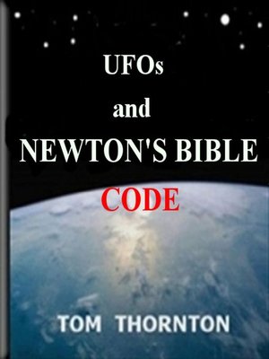 cover image of UFOs  and NEWTON'S BIBLE CODE